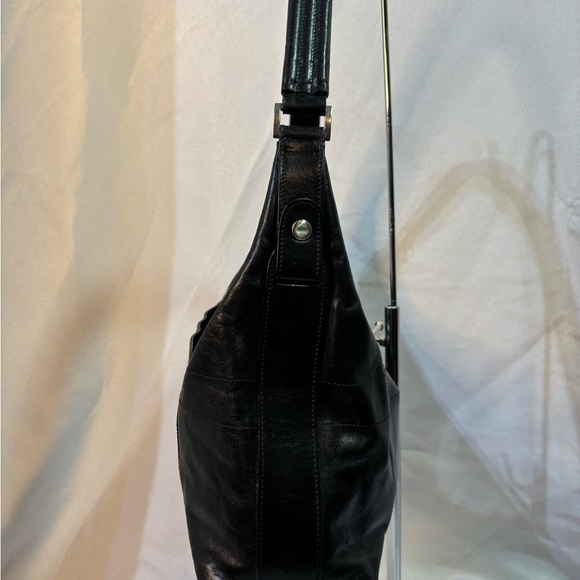 Vintage ORTON Women’s Leather Shoulder Satchel Bag - Picture 3 of 10